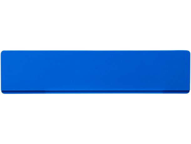 Regla de plástico Renzo 15 cm con doble escala personalizable Azul detalle 9