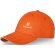 Gorra de 6 paneles Darton personalizadas con detalle de ribete elegante Naranja detalle 10