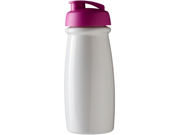 H2O Active® Pulse Bidón deportivo con Tapa Flip de 600 ml Blanco/rosa detalle 45