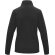 Chaqueta polar mujer Zelus con microforro 140 g/m² Negro intenso detalle 39