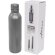 Botella termo con logo con tapa de rosca en acero inoxidable Thor Gris