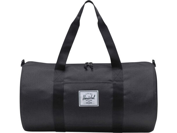 Bolsa de gimnasio Herschel Classic 27l poliéster reciclado Negro intenso detalle 2