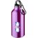 Cantimplora de aluminio con mosquetón 350 ml Morado detalle 6