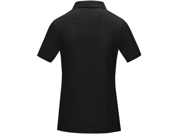 Polo orgánico GOTS de manga corta para mujer Graphite barato