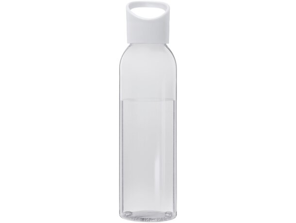 Botella de 650 ml con tapa de rosca personalizada barato blanco