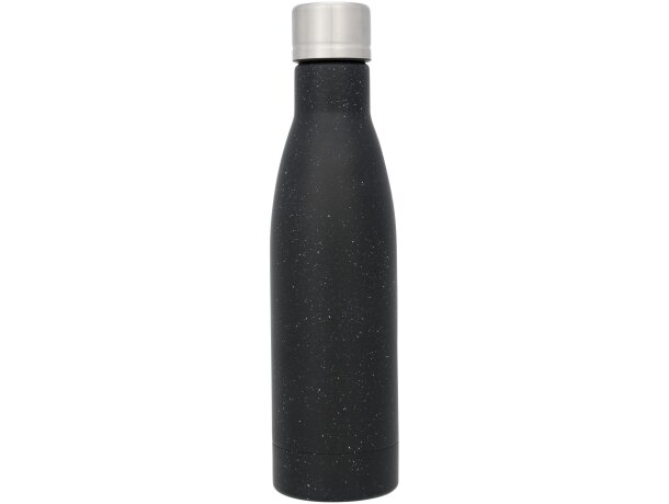 Botella de 500 ml con aislamiento de cobre al vacío moteada Vasa Negro intenso detalle 2