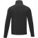 Chaqueta polar para hombre Zelus con cremallera reversible Negro intenso detalle 39