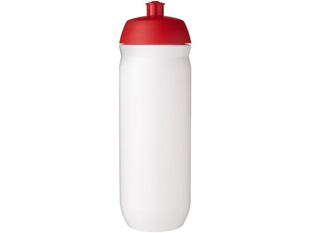 Bidón deportivo HydroFlex estrujable 750ml con tapa abatible Rojo/blanco detalle 14