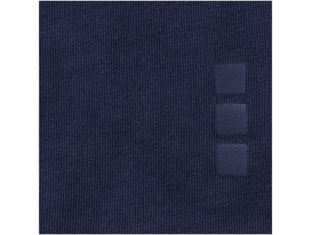 Camiseta manga corta de mujer Nanaimo de alta calidad Azul marino detalle 51