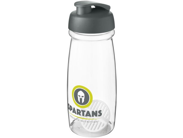 H2O Active® Pulse Bidón mezclador de 600 ml Gris/transparente detalle 4