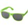 Gafas de sol estilo retro verde claro con logo