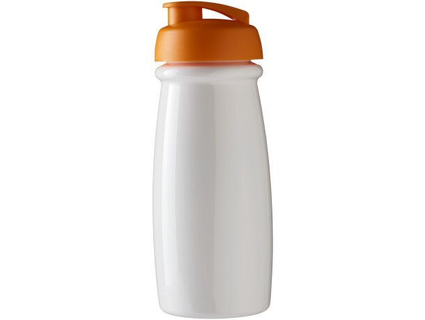 H2O Active® Pulse Bidón deportivo con Tapa Flip de 600 ml Blanco/naranja detalle 42