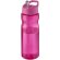 H2O Active® Base Bidón deportivo con tapa con boquilla de 650 ml Magenta/magenta