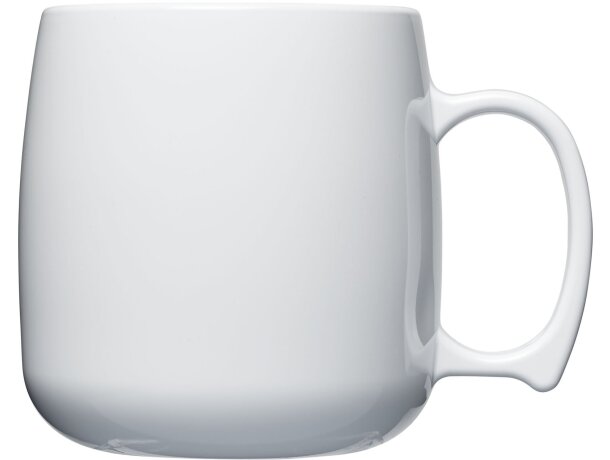 Taza de plástico clásica de 300 ml Blanco detalle 29