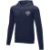 Sudadera con capucha y cremallera completa hombre Theron Azul marino detalle 21
