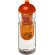 H2O Active® Base Bidón deportivo e infusor con Tapa Dome de 650 ml Transparente/naranja