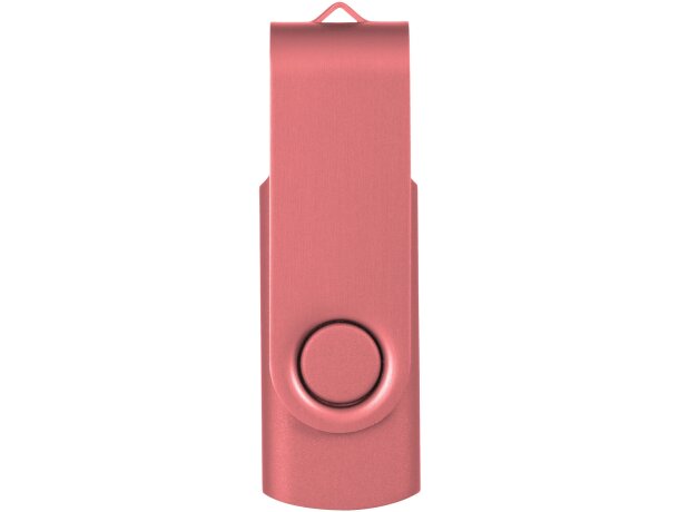 Memoria USB metálica Rotate 4GB con mecanismo rotativo Rosa detalle 37