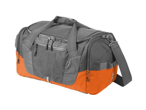 Bolsa de viaje de poliéster antidesgarros personalizada naranja Bolsa de viaje de poliéster antidesgarros personalizada naranja