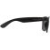 Gafas de sol Sun Ray en plástico reciclado con lentes UV400 Negro intenso detalle 1
