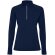 Sudadera técnica con media cremallera mujer Estambul Roly Azul marino