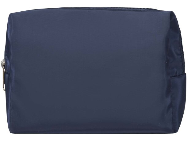 Bolsa de aseo Muse en RPET certificado GRS Azul marino detalle 8