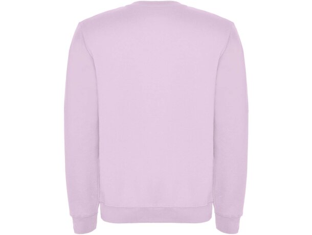 Sudadera cuello redondo infantil Roly Clasica 280 g/m² Rosa claro detalle 29