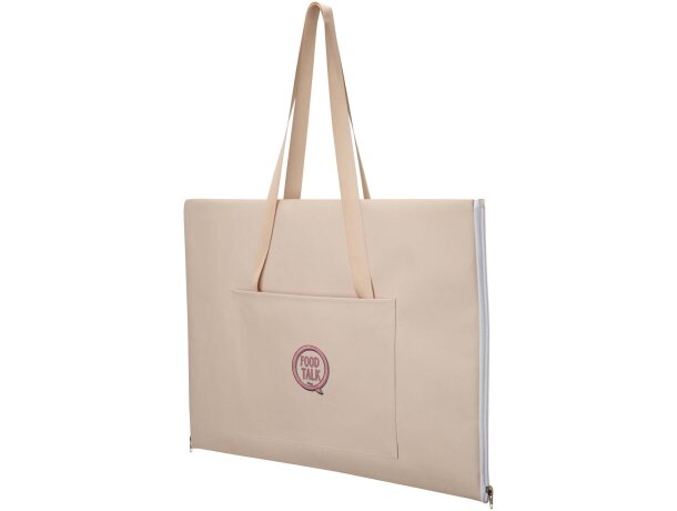 Manta pícnic Laytote 600D poliéster revestimiento PVC Beige detalle 4
