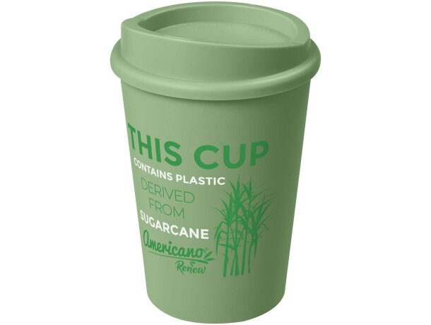 Vaso 300 ml con tapa Americano Switch Renew bioplástico Verde marino detalle 11