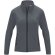 Chaqueta polar mujer Zelus con microforro 140 g/m² Gris tormenta detalle 32