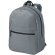 Mochila con contraste en cremalleras gris merchandising