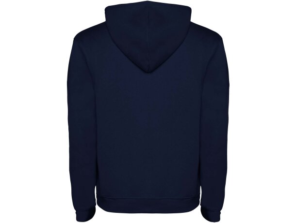 Sudadera con capucha infantil Urban Roly bicolor personalizable Azul marino detalle 32