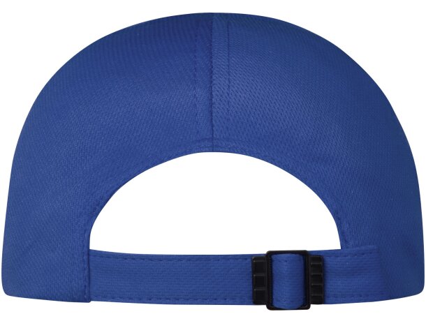 Gorra fit fresca de 6 paneles Azul detalle 11