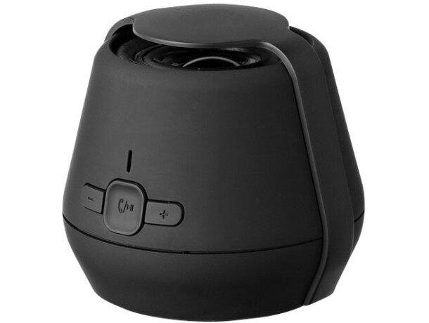 Altavoz bluetooth funcional de diseño exclusivo personalizado negro intenso Altavoz bluetooth funcional de diseño exclusivo personalizado negro intenso
