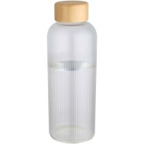 Botella Mirage vidrio borosilicato tapa bambú