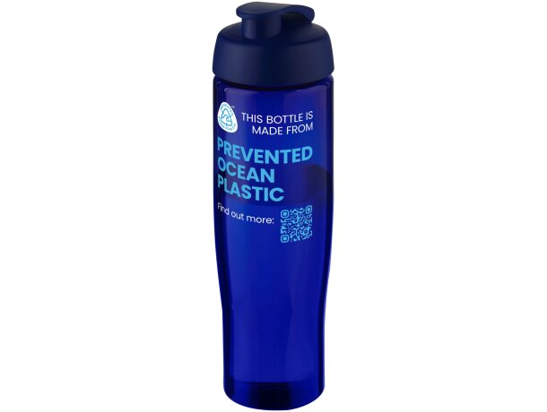 Bidón deportivo con tapa Flip de 700 ml H2O Active® Eco Tempo Azul/azul detalle 6