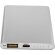 Batería externa Pep 4000 mAh aluminio reciclado certificado RCS Plateado detalle 26