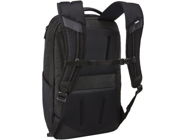 Mochila Thule Accent 23L con compartimento portátil SafeZone Negro intenso detalle 3