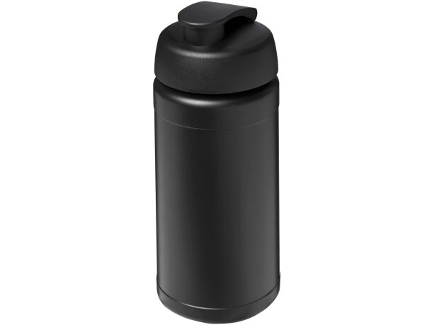 Bidón deportivo Baseline Rise 500 ml con relieve táctil Negro intenso/negro intenso detalle 4