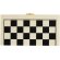 Set de juegos 3 en 1 de madera Mugo ajedrez damas backgammon Natural detalle 1
