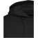 Sudadera con capucha unisex Spinel algodón orgánico certificado Negro intenso detalle 4