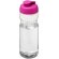 H2O Active® Base Bidón deportivo con Tapa Flip de 650 ml Transparente/rosa