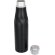Botella de 650 ml con aislamiento de cobre al vacío y tapa antifugas Hugo Negro intenso detalle 4