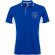 Polo deportivo unisex manga corta Roly Montmelo transpirable Azul real/blanco detalle 5