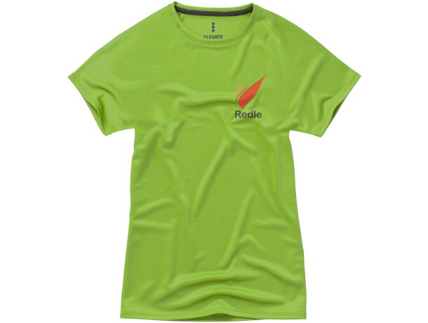 Camiseta técnica Niagara de Elevate verde manzana