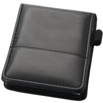 Bloc de notas con tapas de PU personalizada negro intenso Bloc de notas con tapas de PU personalizada negro intenso