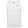 Camiseta deportiva sin mangas infantil Andre de Roly Blanco detalle 29