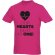 Camiseta de manga corta para hombre Heros Magenta detalle 17