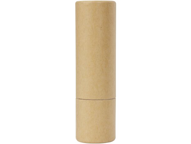 Bálsamo labial Adony SPF15 en envase de papel reciclado Natural detalle 2