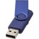 Memoria USB metálica Rotate 4GB con mecanismo rotativo Azul marino