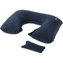 Almohada inflable de PVC personalizada gris